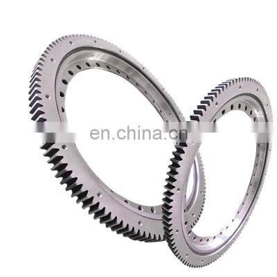 Construction machinery slewing gear circle swing ring bearing