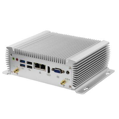 4th Core i5 4278U Mini Computer 6com 8usb DC 12V Dual Lan Fanless Industrial Mini pc X86 photo-3