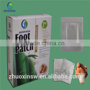 10pcs/box detox slim foot patch from factory