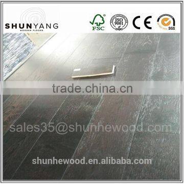 Factory Offer Matt Gloss Engineered Dark Oak Wood Flooring photo-2