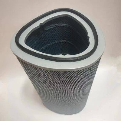 P034303Triangular high temperature dust filter cartridge