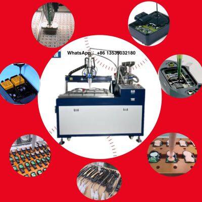 3-axis Electric Automatic Liquid Syringe Dispensing Robot Static Dynamic Mixing System Pump Core for Chemical Wood Carton