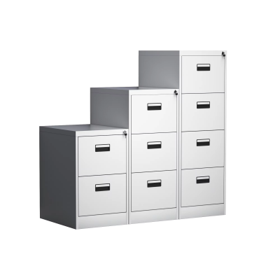 Metal Storage Office 2 3 4 Drawers Office Cabinet Steel Filing Vertical Drawer Filing Cabinet for Home Office School Equipment photo-5