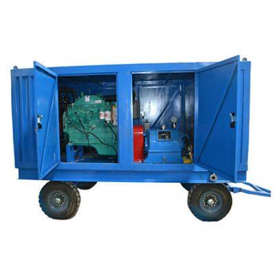 Machine de nettoyage à jet d'eau haute pression Diesel de 1500 bar