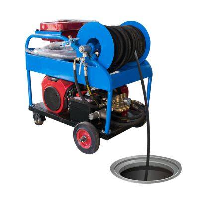 Professional High-pressure Cleaning Equipment Dredging Machine Water Jet Sewer Cleaning Machine Drain Jetting Machine