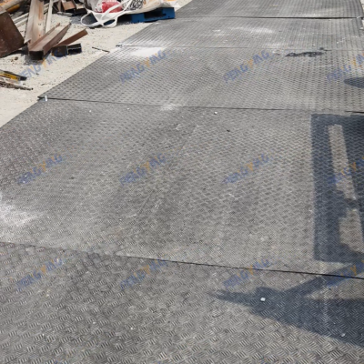 Heavy Duty Anti-Slip Ground Protection Mats for Muddy Ground