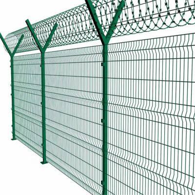 Decorative 3D Curved Welded Wire Mesh Fence - Galvanized or Powder Coated for Outdoor Security photo-4