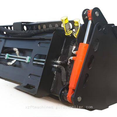 Skid steer loader Anbaugerät hydraulische 4-in-1-Schaufel photo-2