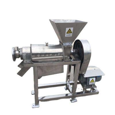 Hight Efficient Industrial Ginger Screw Press Juicer