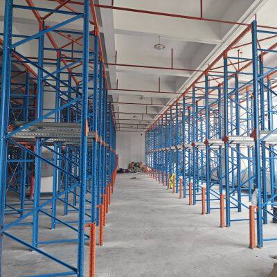 Maßgeschneiderte, einstellbare Stahl-Regale für Schwerlastanwendungen in Lagerhäusern, Drive-in-Palette-Regal