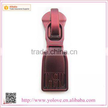 custom nice quality metal zipper sliders,zipper pulls auto-lock