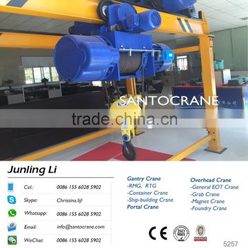 Customised 0.5~32 Ton CD Wire Rope Electric Hoist