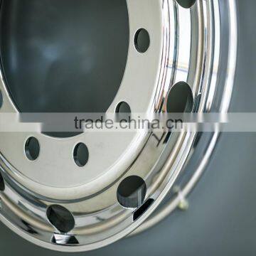 alloy wheels 16x6.5 forged alloy wheel rim for Amercian bus