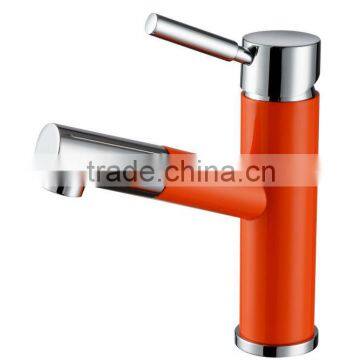 2014 hot sale baking finish single lever bathroom faucet