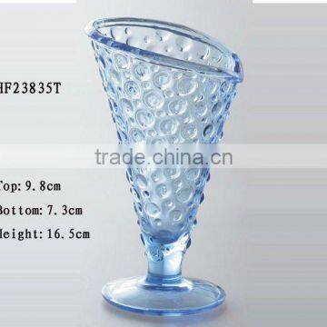 bule pineapple shape ice cream cup