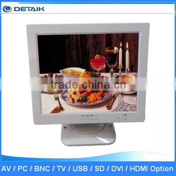 DTK-1228 12.1 Inch White Color VGA Computer Monitor