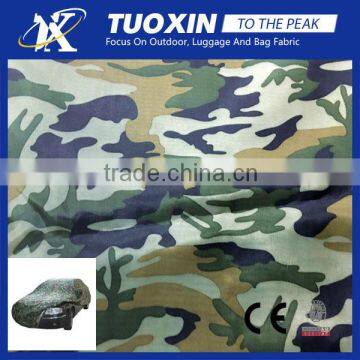 waterproof camouflage 190T silver coated polyester taffeta fabric for car cover