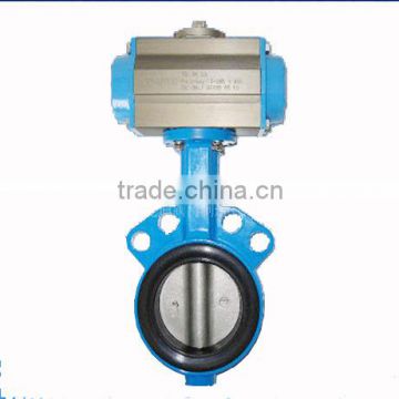 Pneumatic Control Valves,butterfly valve,EPDM seat,stainless disc,suitable for air,water,oil,gas