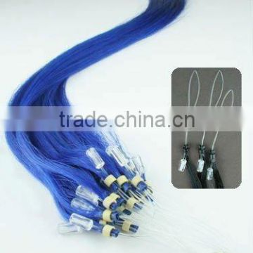 Bright Color Straight Micro Loop Ring Hair Extension