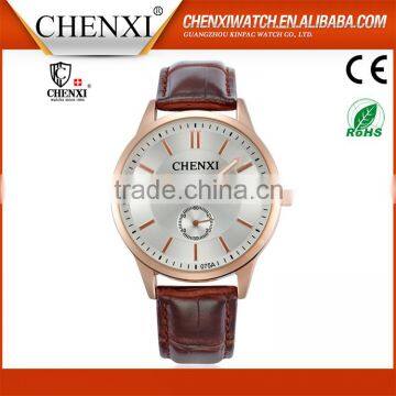 High Quality Oem Mens Quartz Leather Watch Strap Wrist Watch
