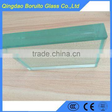 19mm clear float glass with polished edge price