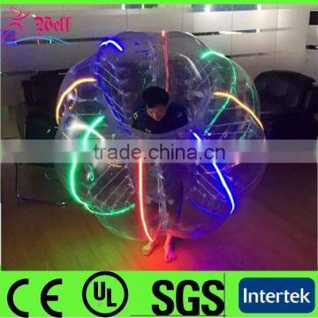 Newest design bumper ball / human bubble ball / bubble football for sale