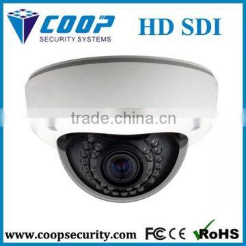 Vandalproof And Weatherproof HD SDI Dome IR Camera 1080P 2.1 Mega Pixel Panasonic CMOS Sensor Camera