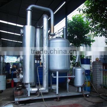 YUNENG waste oil recycling to diesel oil machine