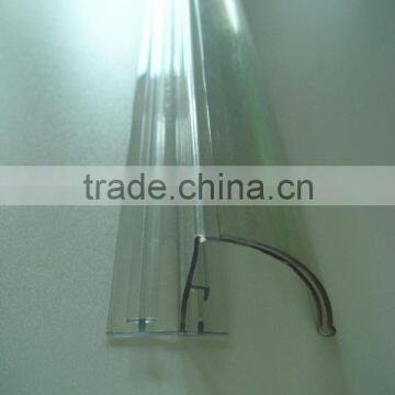 transparent PVC date strip/ label holder