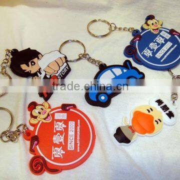 Soft pvc keychain