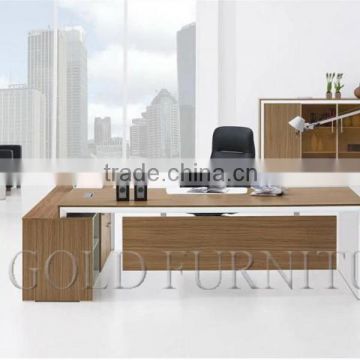 Wooden grain office desk Hot sales economic series office furniture (SZ-OD347)