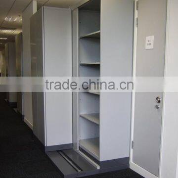 Singapore Double Swing Door Movable Sliding Cabinet System