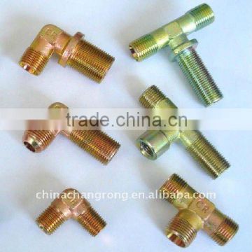 Iron hydraulic tee fittings