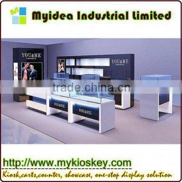 Myidea Unique Jewelry Watch Display Kiosk for Shopping Mall Kiosk