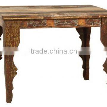 Antique furniture wooden dining table LWD286