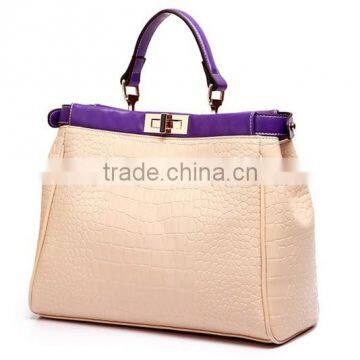 New Arrival High Quality Woman Leather Handbag, Lady Leather Briefcase