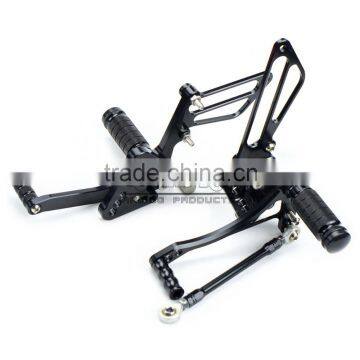 ARS-K5 High Performance CNC Aluminium Racing Motorcycle Rear Set Footrests for Suzuki GSXR 1000 05-06 photo-2