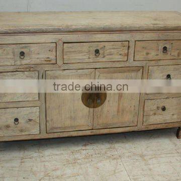 Chinese Antique Rustic Reclaimed Wood Cabinet