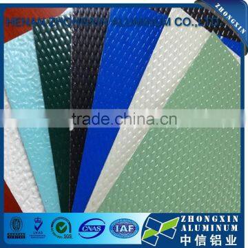 1060 Embossed aluminum colored sheets, Color Aluminium