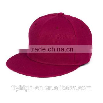 Popular Embroidery Logo Twill Cotton Snapback Cap