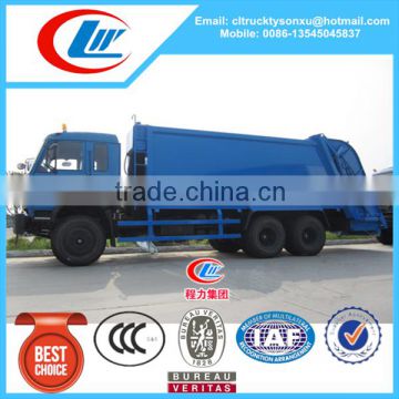 Dongfeng 6x4 brand new waste truck container garbage truck