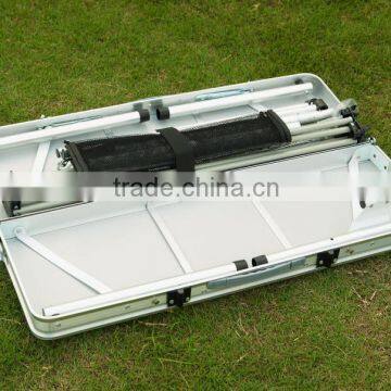 Portable Brushed Silver Picnic Table photo-3