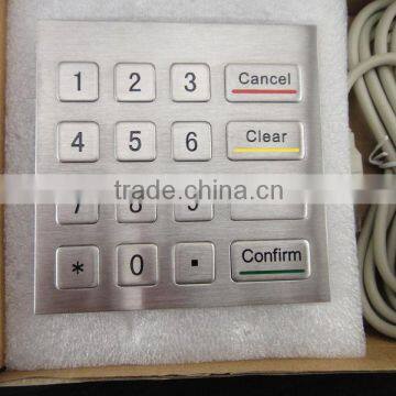 Manufacturer Metal Kiosk Machine Keypad Bank Self Terminal Keypad Access Safe Keypad photo-5