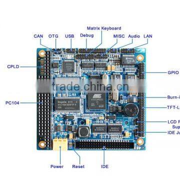 Small Size,High Stablity AT91SAM9263 ATMEL ARM Board