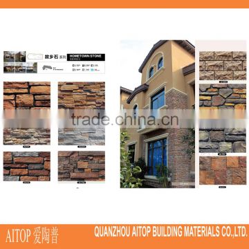 classtic exterior wall cladding artificial stone,art stone veneer siding panel