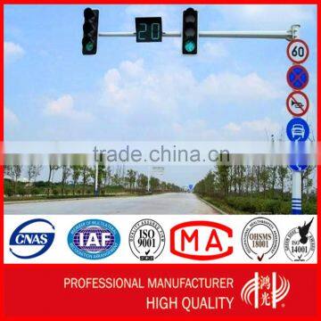Hot Sale 15M Powder Coated Traffic Signal Light Pole for Road