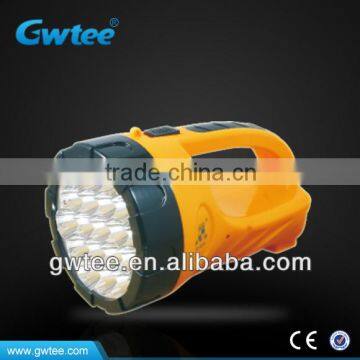 19 LEDs rechargeable led torch light