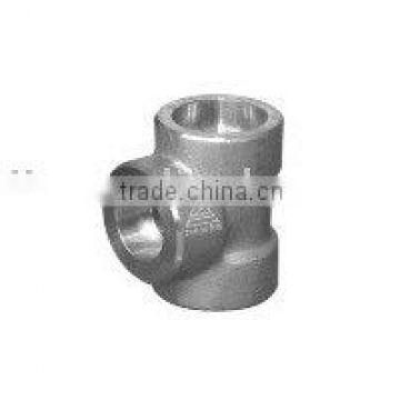 stainless steel socket weld tees (90deg)