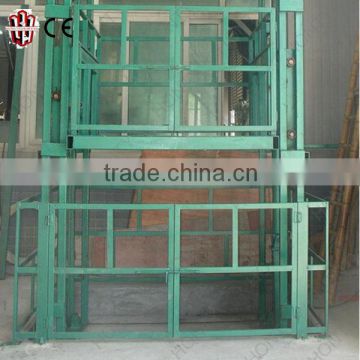 CE certification vertical electric goods lift price