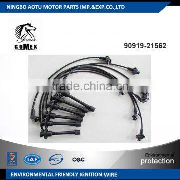 High voltage silicone Ignition wire set, ignition cable kit, spark plug wire 90919-21562 for TOYOTA